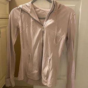 Light pink Lululemon Zip up